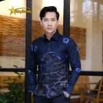 Batik Sang BIntang HItam Biru