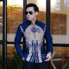 Batik sang bintang gilang kencana warna biru