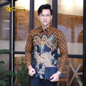 Batik Sang Bintang. Kemeja Batik Pria Mewah